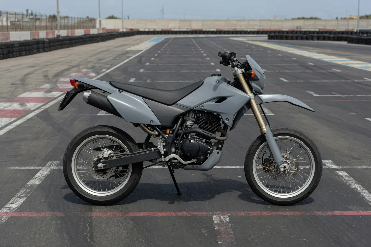 Ilustrační motocykl segmentu Supermoto